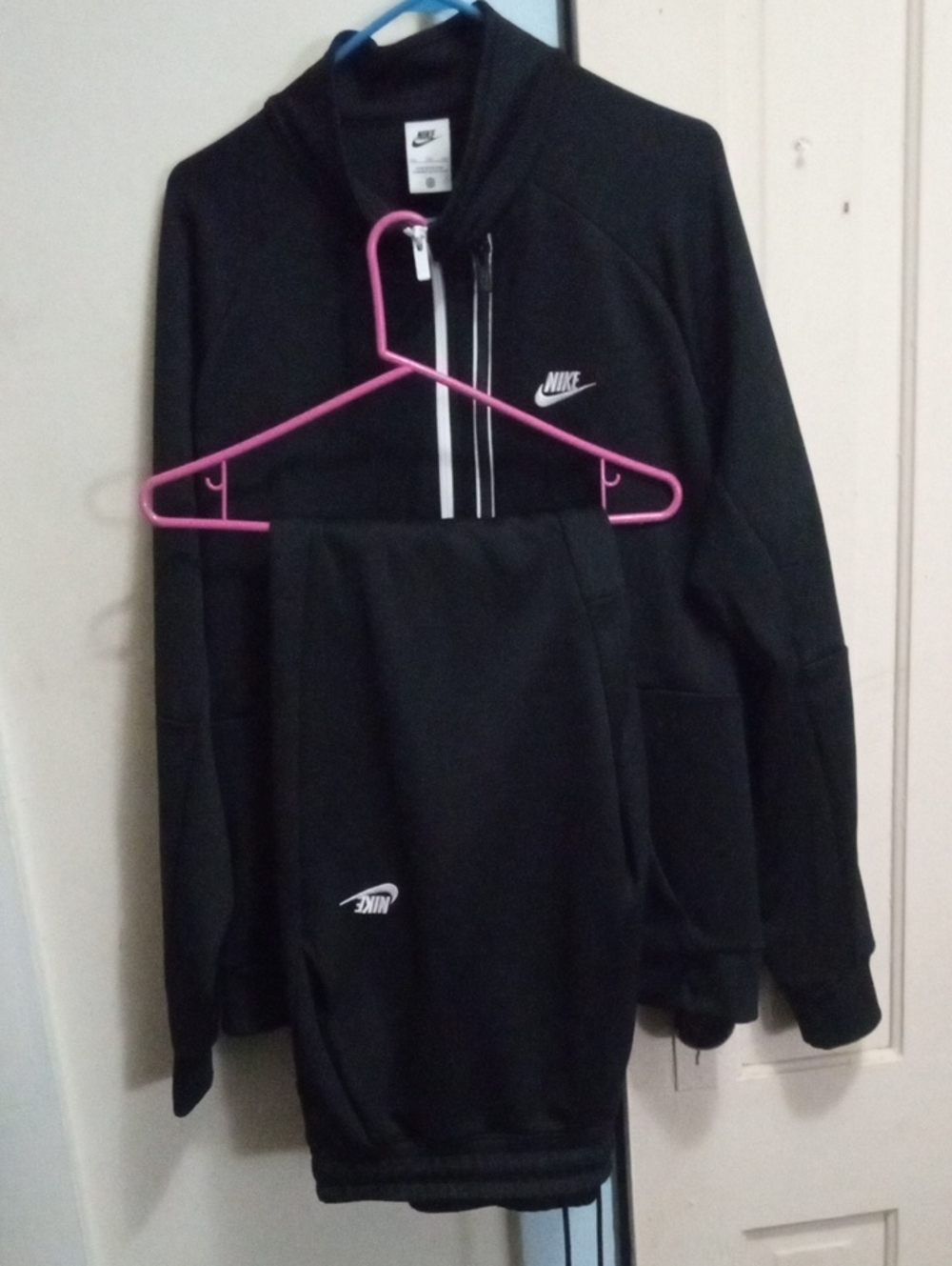 Nwot Nike Xxl Black Tracksuit Prestine Condition Worn 4 hours Great Set 🔥🔥🔥